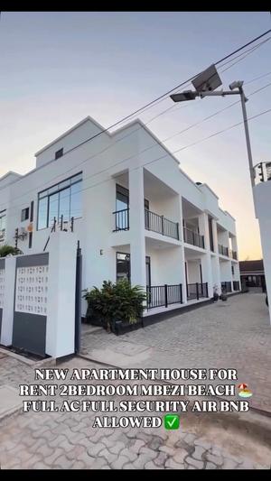 Apartment ya vyumba viwili inapangishwa Mbezi Beach – Shoppers, Dar Es Salaam