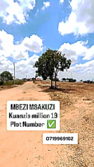 Viwanja vinauzwa Mbezi Msakuzi, Dar Es Salaam