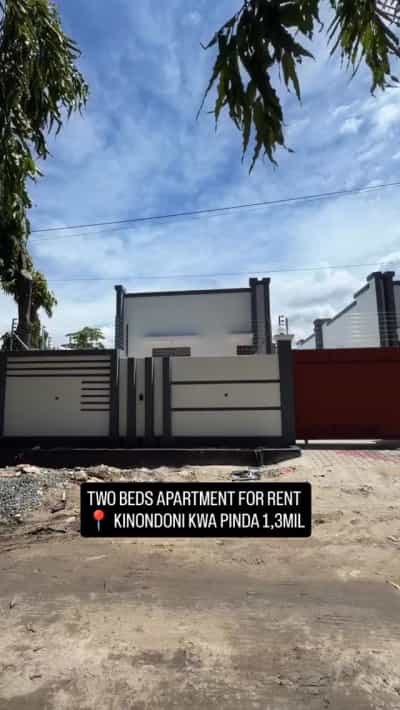 Apartment ya vyumba viwili inapangishwa KINONDONI KWA PINDA, Dar Es Salaam