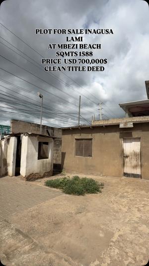 Plot for sale in Mbezi Beach, Dar Es Salaam sqm 1588 Plot for sale in Mbezi Beach, Dar Es Salaam sqm 1588
