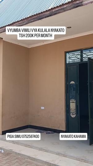 Nyumba ya vyumba viwili inapangishwa Nyakato, Mwanza