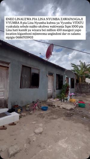 Nyumba ya vyumba vitatu inauzwa Kigamboni Mjimwema Ungindoni, Dar Es Salaam (1000 sqm) Nyumba ya vyumba vitatu inauzwa Kigamboni Mjimwema Ungindoni, Dar Es Salaam (1000 sqm)