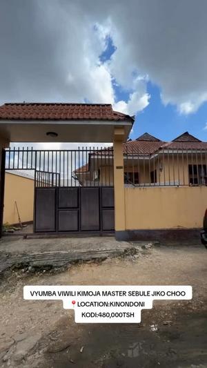 Nyumba ya vyumba viwili inapangishwa Kinondoni, Dar Es Salaam