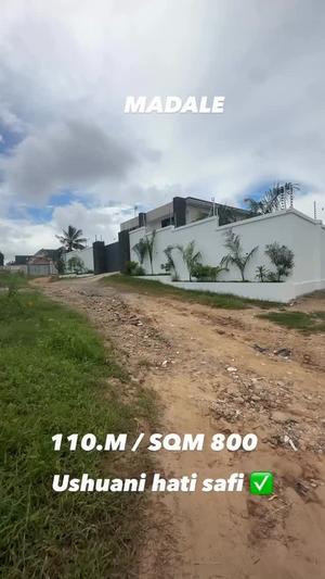 Plot for sale in Madale, Dar Es Salaam sqm 800