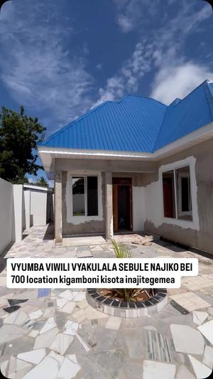Nyumba ya vyumba viwili inapangishwa Kigamboni Kisota, Dar Es Salaam Nyumba ya vyumba viwili inapangishwa Kigamboni Kisota, Dar Es Salaam