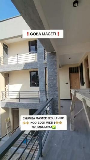 Nyumba ya chumba kimoja inapangishwa Goba Mageti, Dar Es Salaam
