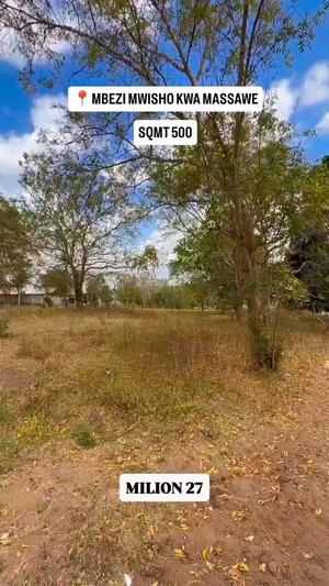 Kiwanja kinauzwa Mbezi Mwisho/Masawe, Dar Es Salaam (500 sqm) Kiwanja kinauzwa Mbezi Mwisho/Masawe, Dar Es Salaam (500 sqm)