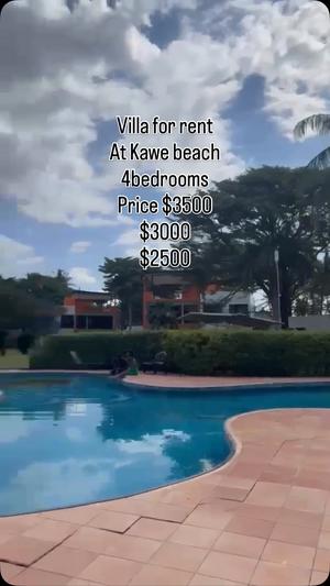 Villa ya vyumba vinne inapangishwa Kawe Beach, Dar Es Salaam