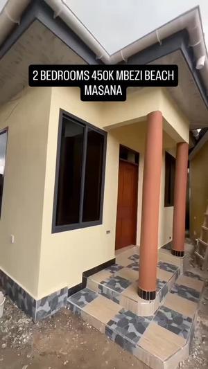 Nyumba ya vyumba viwili inapangishwa Mbezi Beach Massana, Dar Es Salaam