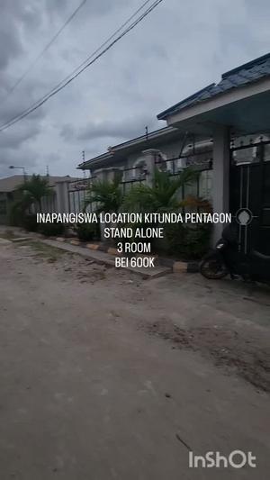 Nyumba ya vyumba vitatu inapangishwa Kitunda Pentagon, Dar Es Salaam