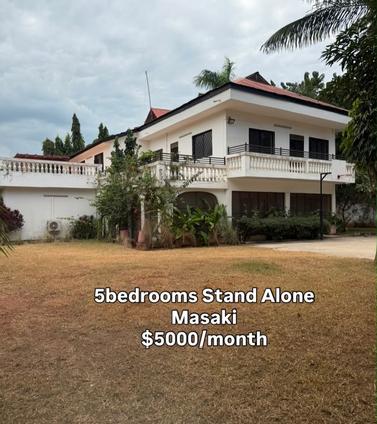 Nyumba ya vyumba vitano inapangishwa Masaki, Dar Es Salaam Nyumba ya vyumba vitano inapangishwa Masaki, Dar Es Salaam