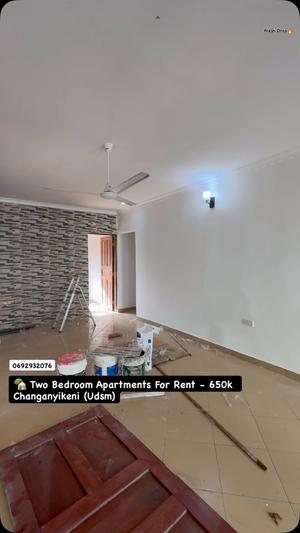 Apartment ya vyumba viwili inapangishwa Changanyikeni, Dar Es Salaam