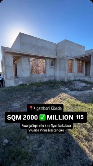Kiwanja kinauzwa Kigamboni, Dar Es Salaam (2000 sqm)