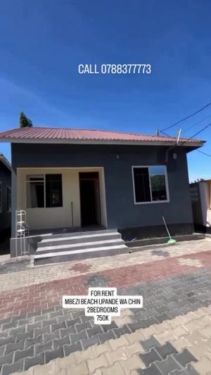 Apartment ya vyumba viwili inapangishwa Mbezi Beach Afrikana Chini, Dar Es Salaam