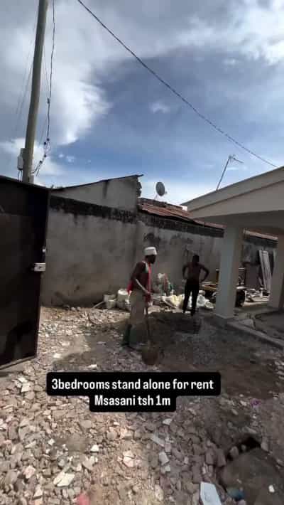 Nyumba ya vyumba vitatu inapangishwa Msasani, Dar Es Salaam