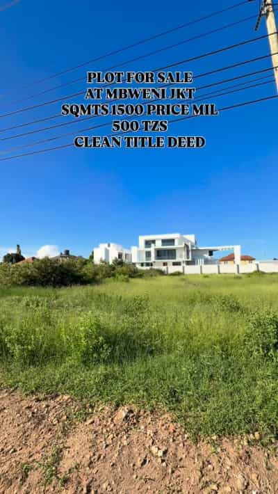 Residential Plot for Sale in Mbweni Jkt, Dar Es Salaam (1500 sqm)