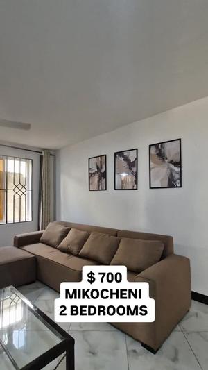 Apartment (Furnished) ya vyumba viwili inapangishwa Mikocheni, Dar Es Salaam