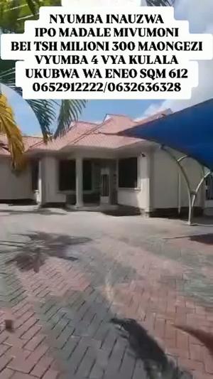 Nyumba ya vyumba vinne inauzwa Madale Mivumoni, Dar Es Salaam (612 sqm) Nyumba ya vyumba vinne inauzwa Madale Mivumoni, Dar Es Salaam (612 sqm)