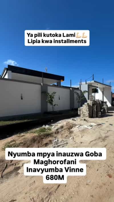 Nyumba ya vyumba vitano inauzwa Goba Lastanza, Dar Es Salaam (850 sqm)