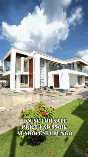 Nyumba ya vyumba vitano inauzwa Mbweni Ubungo, Dar Es Salaam (1125 sqm) Nyumba ya vyumba vitano inauzwa Mbweni Ubungo, Dar Es Salaam (1125 sqm)
