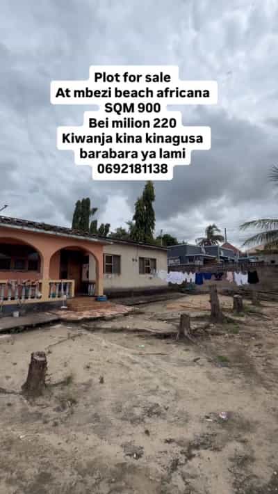 Kiwanja kinauzwa Mbezi Beach Africana, Dar Es Salaam (900 sqm)