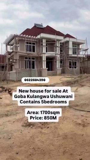 House for Sale in Goba Kulangwa Ushuarini, Dar Es Salaam (1700 sqm) House for Sale in Goba Kulangwa Ushuarini, Dar Es Salaam (1700 sqm)