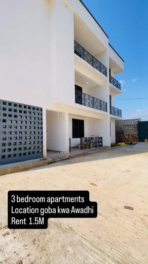 Apartment ya vyumba vitatu inapangishwa Goba Kwa Awadhi, Dar Es Salaam Apartment ya vyumba vitatu inapangishwa Goba Kwa Awadhi, Dar Es Salaam