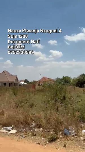 Residential Plot for Sale in Nzuguni A, Dodoma (1200 sqm) Residential Plot for Sale in Nzuguni A, Dodoma (1200 sqm)
