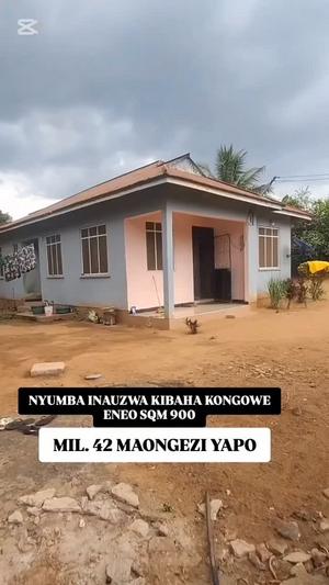 3 Bedrooms House for Sale in Kibaha Kongowe, Pwani (900 sqm)