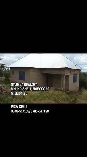 2 Bedrooms House for Sale in Mkundi Sheli, Morogoro 2 Bedrooms House for Sale in Mkundi Sheli, Morogoro