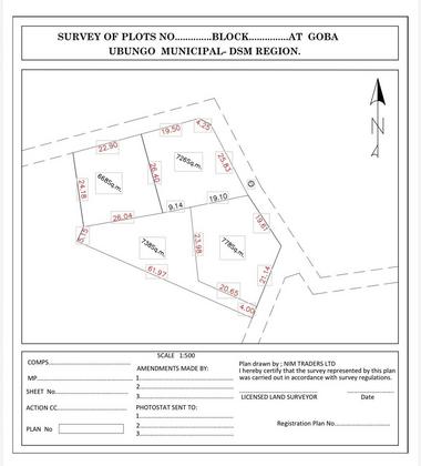 Viwanja vinauzwa Goba Kulagwa, Dar Es Salaam Viwanja vinauzwa Goba Kulagwa, Dar Es Salaam