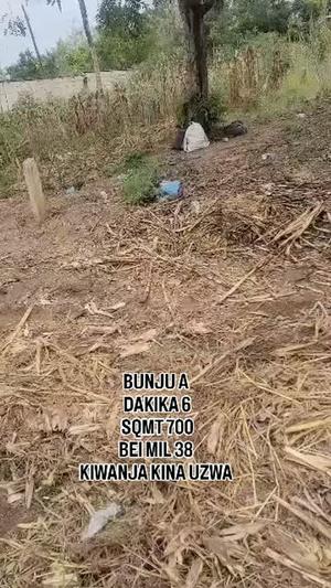 Kiwanja kinauzwa Bunju A, Dar Es Salaam (700 sqm) Kiwanja kinauzwa Bunju A, Dar Es Salaam (700 sqm)