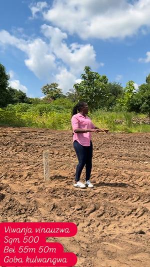 Plot for sale in Goba Kulwangwa, Dar Es Salaam sqm 500