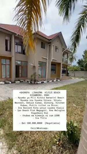5 Bedrooms House for Sale in Kijiji Beach Kigamboni, Dar Es Salaam (1500 sqm)
