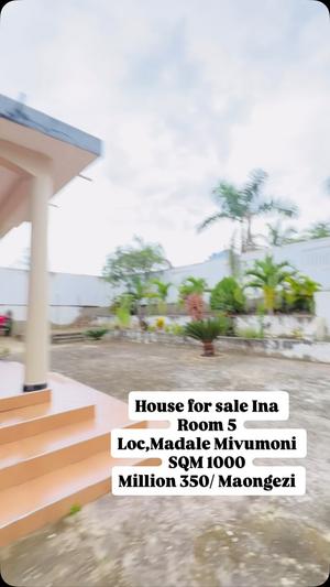 Nyumba ya vyumba vitano inauzwa Madale Mivumoni, Dar Es Salaam (1000 sqm) Nyumba ya vyumba vitano inauzwa Madale Mivumoni, Dar Es Salaam (1000 sqm)