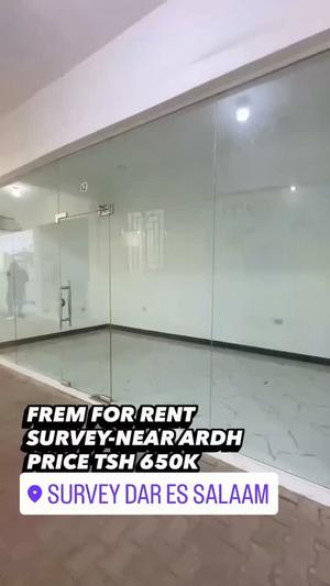 Frame ya Biashara inapangishwa Survey, Dar Es Salaam Frame ya Biashara inapangishwa Survey, Dar Es Salaam