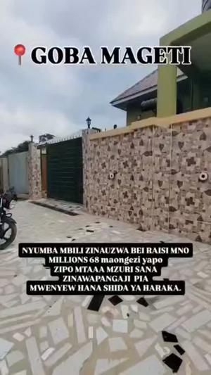 2 Bedrooms House for Sale in Goba Mageti, Dar Es Salaam (500 sqm) 2 Bedrooms House for Sale in Goba Mageti, Dar Es Salaam (500 sqm)