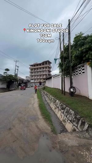 Plot for sale in Kinondoni Studio, Dar Es Salaam sqm 700