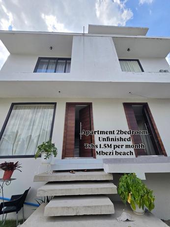 Apartment ya vyumba viwili inapangishwa Mbezi Beach, Dar Es Salaam