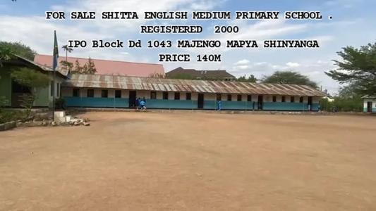 Shule inauzwa Majengo Mapya, Shinyanga (4 acre)