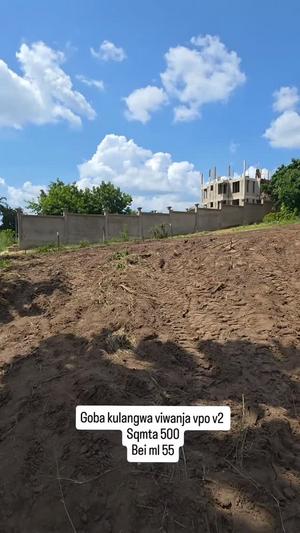 Kiwanja kinauzwa Goba Kulangwa, Dar Es Salaam (500 sqm) Kiwanja kinauzwa Goba Kulangwa, Dar Es Salaam (500 sqm)