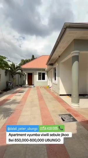 2 Bedrooms House/Apartment for Rent in Ubungo Riverside Kibangu, Dar Es Salaam