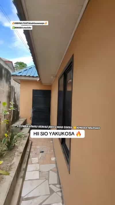 Nyumba ya vyumba viwili inapangishwa Kimara, Dar Es Salaam