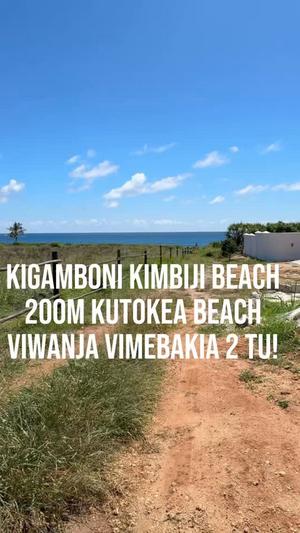 Beach Plots for Sale in Kigamboni Kimbiji Beach, Dar Es Salaam (653 sqm)