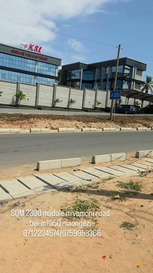Residential Plot for Sale in Madale Mivumoni, Dar Es Salaam (2300 sqm)