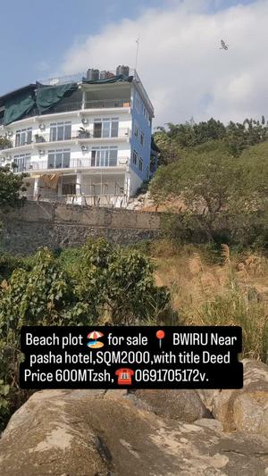 Beach Plot kinauzwa Bwiru, Mwanza (2000 sqm)
