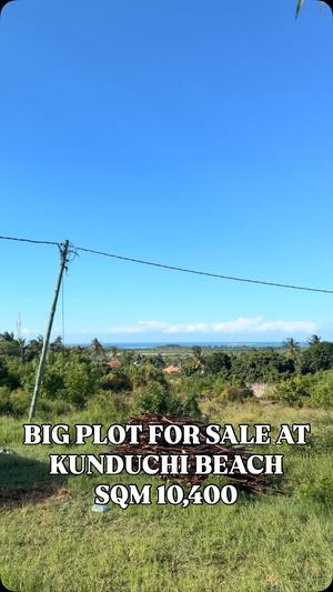 Beach Plot kinauzwa Kunduchi, Dar Es Salaam (10400 sqm) Beach Plot kinauzwa Kunduchi, Dar Es Salaam (10400 sqm)
