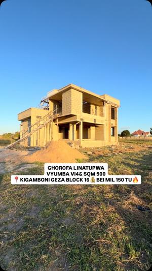 Nyumba ya vyumba vinne inauzwa Geza Block 16, Kigamboni, Dar Es Salaam (500 sqm)