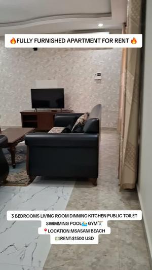 3 Bedrooms Apartment for Rent in Msasani Beach, Dar Es Salaam 3 Bedrooms Apartment for Rent in Msasani Beach, Dar Es Salaam