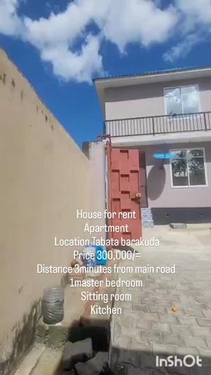 Apartment ya chumba kimoja inapangishwa Tabata Barakuda, Dar Es Salaam